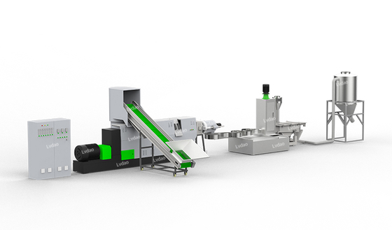 PE Films Agglomerator Machine Recycling Plastic Granules Making Machine