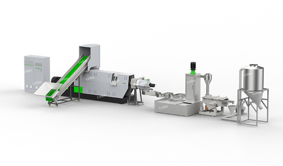 PE Films Agglomerator Machine Recycling Plastic Granules Making Machine