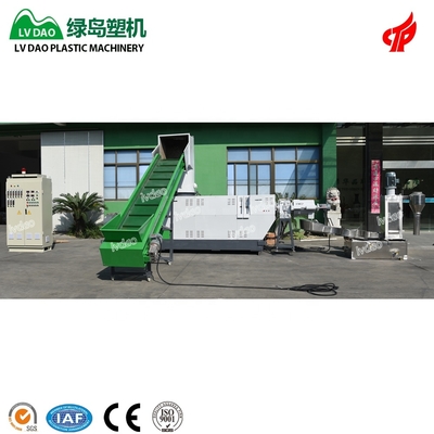Compactor Type PP PE Film Woven Bag Recycle Plastic Granules Making Pelletizing Machine Pelletizer