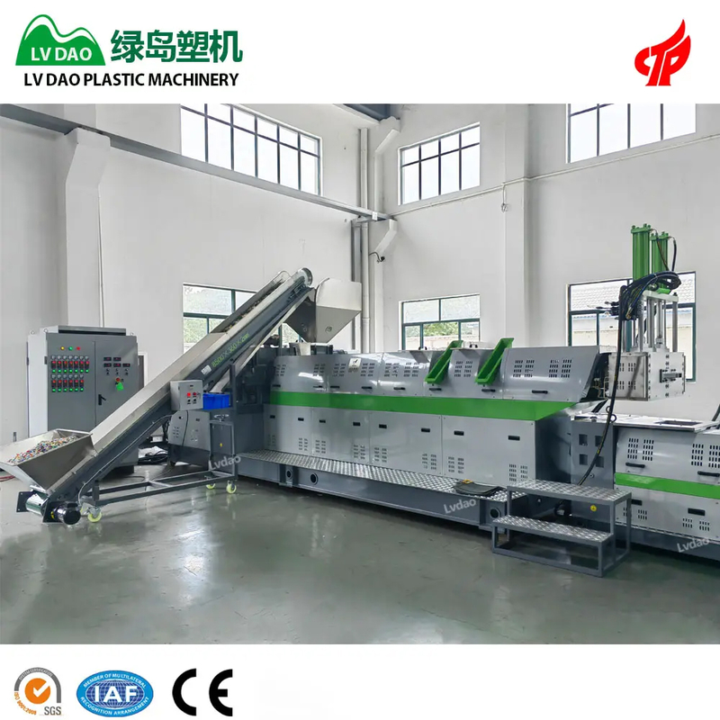 Advanced Structure Pp Pe  Granulating Machine Hdpe Ldpe Recycling Pelletizing Line/Plastic Granules Making Machine Price